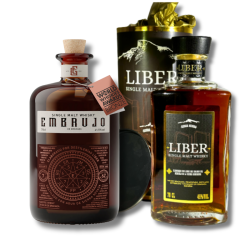 PACK REGALO - EMBRUJO 700 + LIBER SINGLE MALT + CATAVINOS